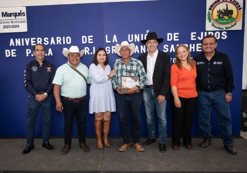  Productores del campo realizan convivencia con autoridades de El Marqués