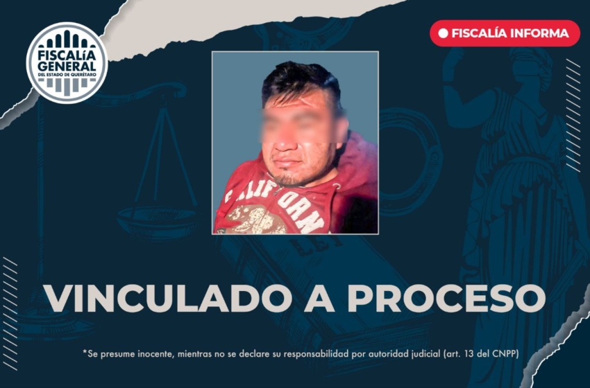  Es vinculado a proceso un hombre por muerte de mujer en Pedro Escobedo