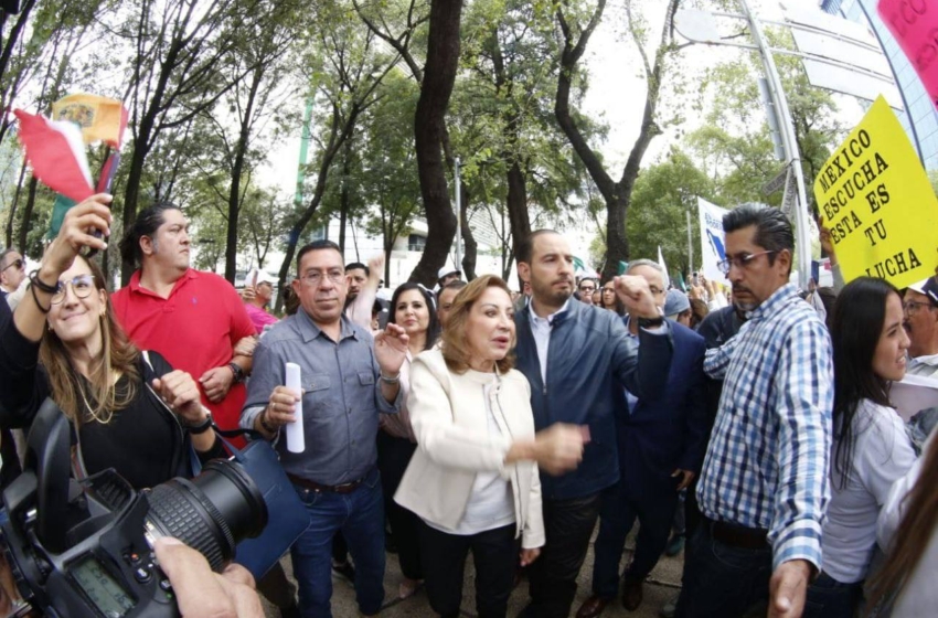  “Nos moriremos en la raya”: Lupita Murguía encabeza a senadores opositores contra Reforma Judicial