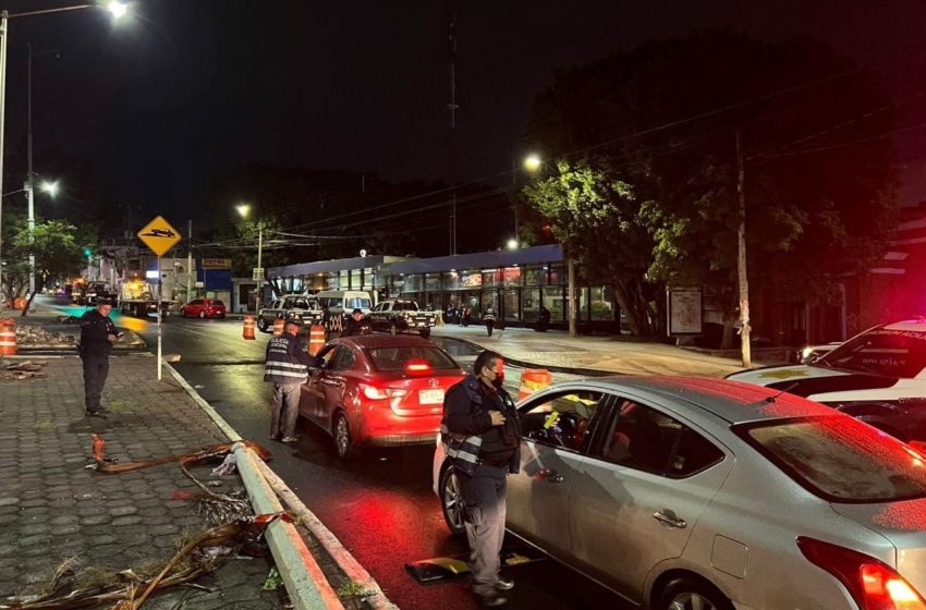  15 hombres y 5 mujeres detenidos durante operativo alcoholímetro