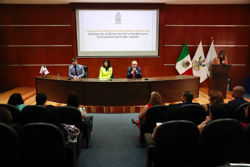  Funcionarios judiciales son capacitados por Just Lat