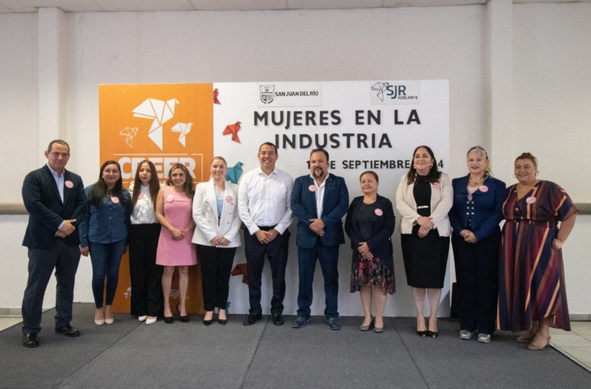  Realizan entrega de reconocimientos “Mujeres en la Industria” de la Asociación de Industriales en San Juan del Río