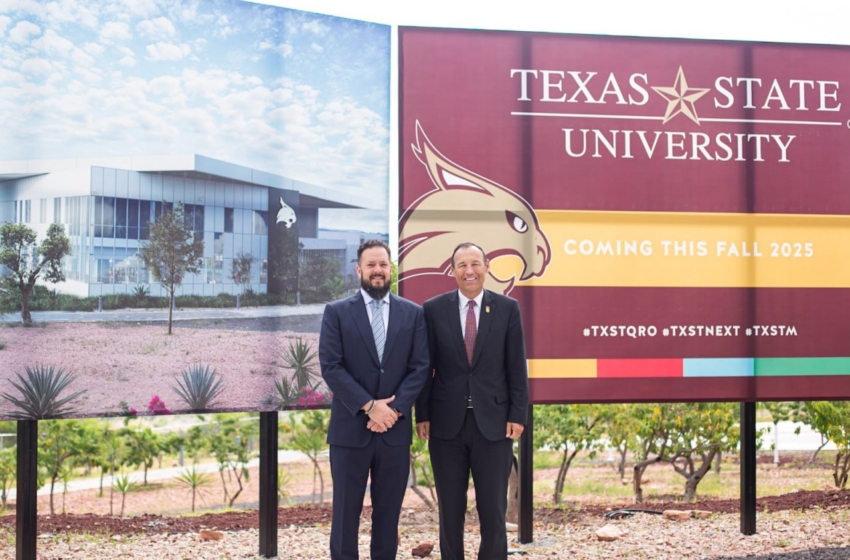  Inauguran Texas State University México en el municipio de Colón