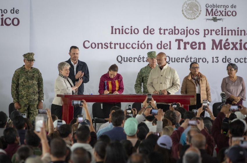  Tren de pasajeros Méx-Qro, el tren de la 4T