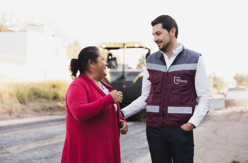  Inicia Héctor Magaña trabajos de obra pública