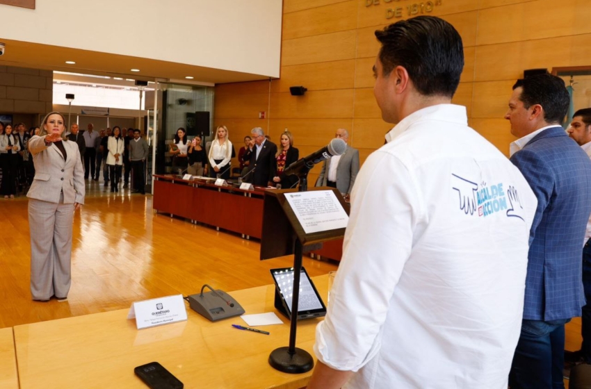  Rinde protesta Gabriela Jiménez Toledo como nueva titular del Órgano Interno de Control