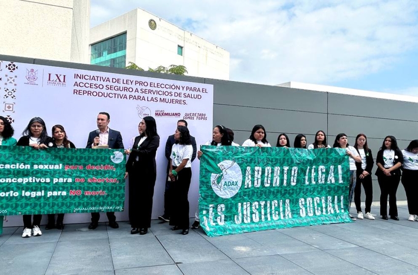  Morena va por la legalización total del aborto en Querétaro y por eliminarlo de Código Penal