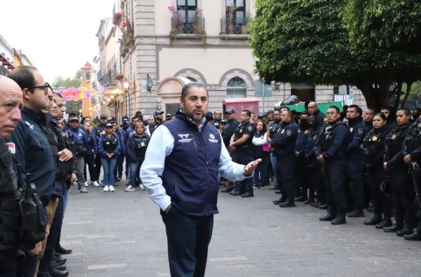  Arranca operativo para retirar ambulantaje del Centro Histórico