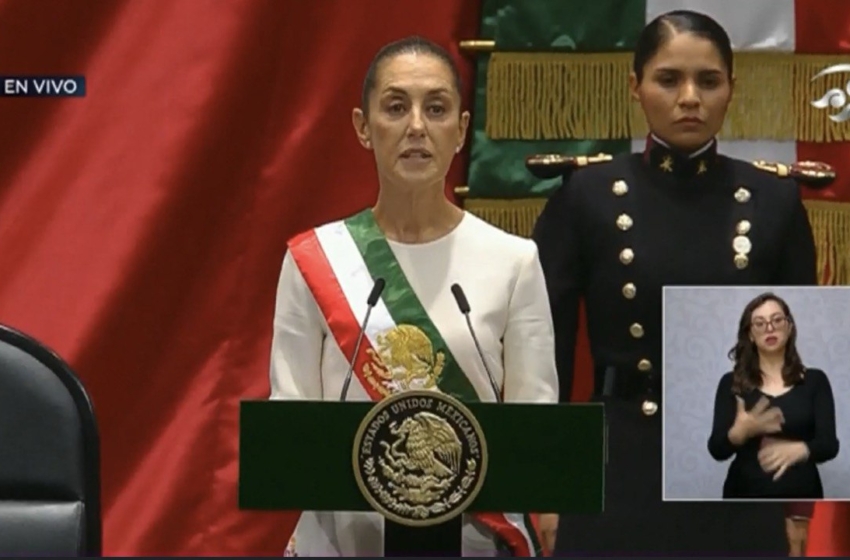  A partir de hoy, por voluntad del pueblo de México soy la presidenta constitucional de los Estados Unidos Mexicanos: Claudia Sheinbaum