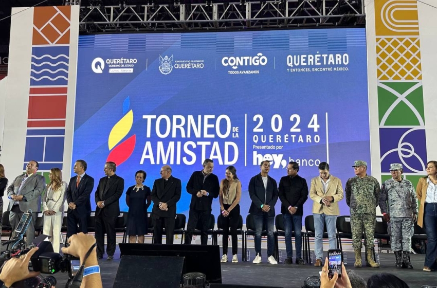  Inauguran Torneo de la Amistad 2024