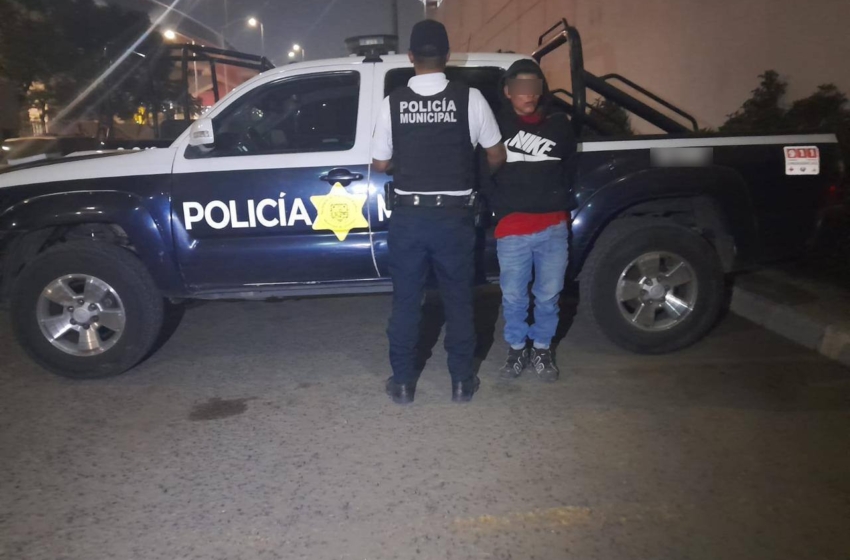  Por el delito de robo se detiene a una persona en El Higo