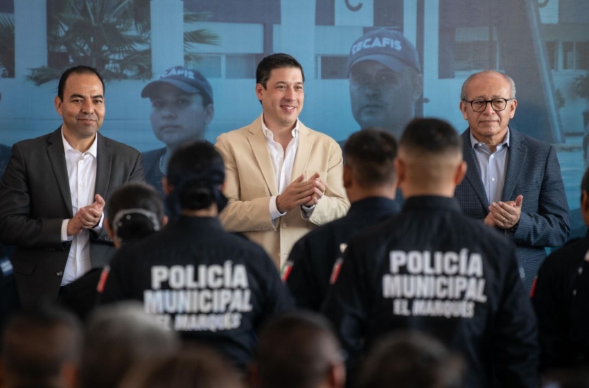  El Marqués fortalece su seguridad con nuevos policías y agentes auxiliares