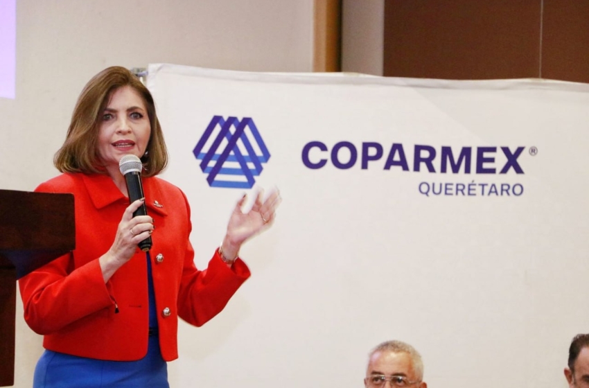  Ratifican a Beatriz Hernández como presidenta de Coparmex Querétaro para 2025