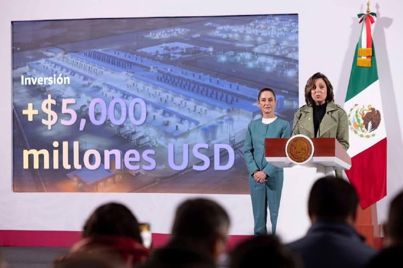  Amazon anuncia inversión histórica de 5 mil mdd en Querétaro; Sheinbaum destaca impacto para México