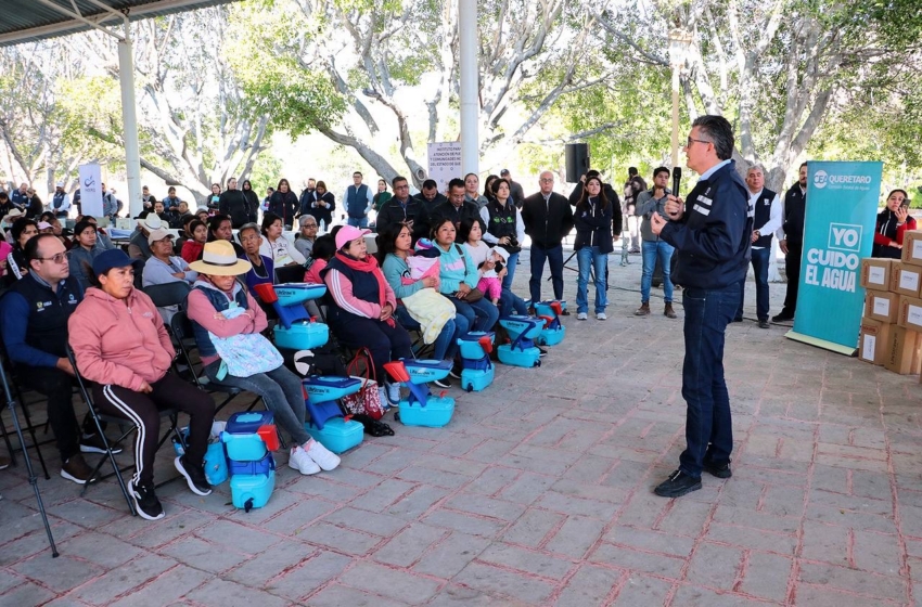  Entrega CEA filtros potabilizadores en Tolimán