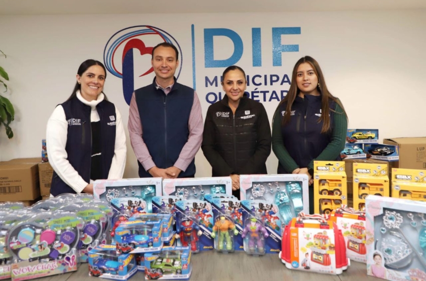  Entrega SMDIF 16 mil 123 juguetes por Día de Reyes