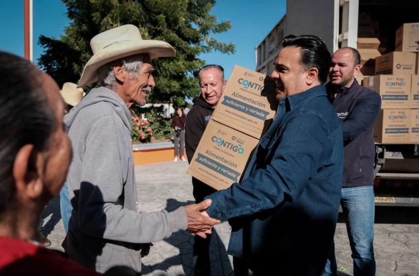  Sedesoq entrega más de 50 mil apoyos alimentarios en Querétaro durante 2024