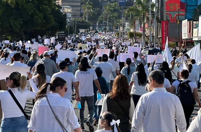  Culiacán: nuevas protestas por la paz y narcomantas dirigidas a Sheinbaum y Rocha