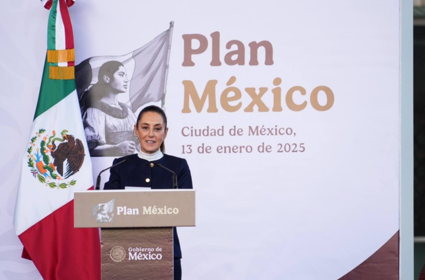  Claudia Sheinbaum presenta el Plan México: infraestructura, bienestar y desarrollo económico hacia 2030