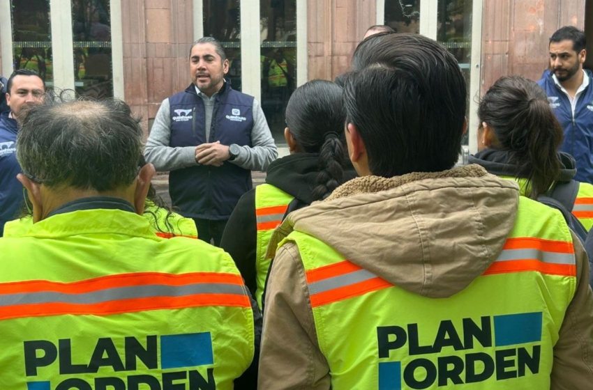  Querétaro refuerza supervisión en el Centro Histórico para erradicar el ambulantaje