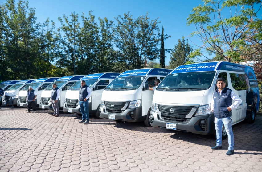  Lanza Gobierno del Estado nuevas unidades de Transporte Escolar