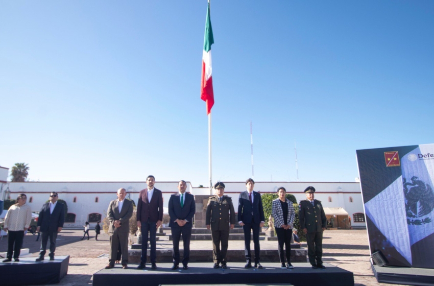  San Juan del Río celebra el Día de la Bandera con acto solemne y mensaje de unidad