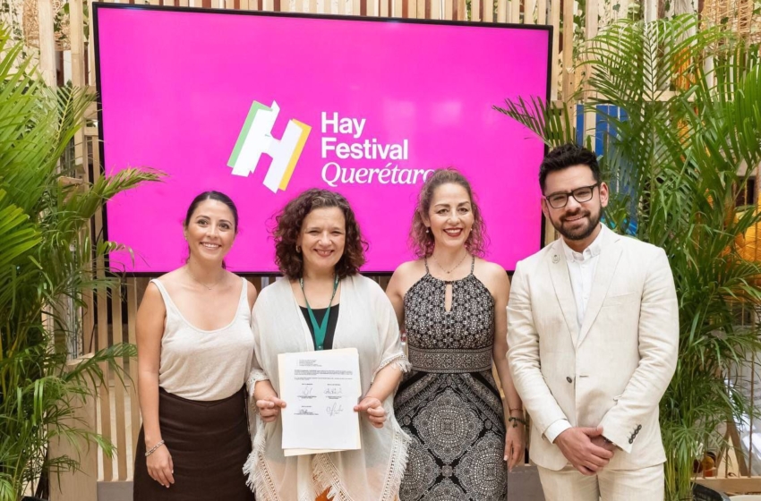  Presentan la Décima Edición del Hay Festival Querétaro 2025 en Cartagena