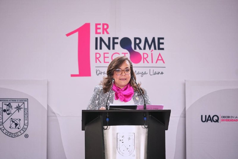  UAQ refuerza lucha contra la violencia de género y promueve igualdad: Silvia Amaya en 1er informe