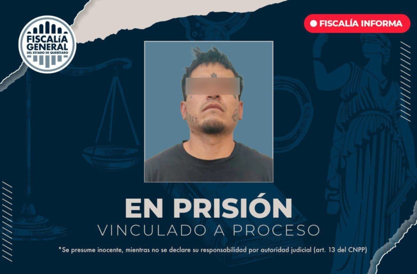  Hombre es vinculado a proceso por homicidio en Corregidora