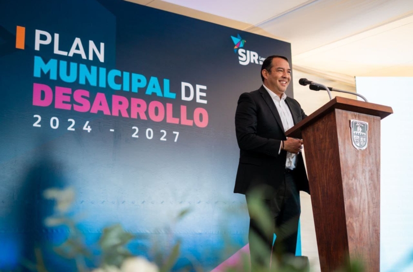  Presenta Roberto Cabrera Valencia el Plan Municipal de Desarrollo 2024-2027