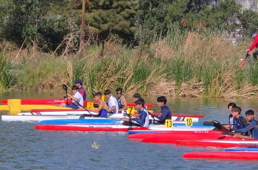  Canoístas queretanos obtienen el tercer lugar en el Campeonato Nacional de Distancia Larga 2025