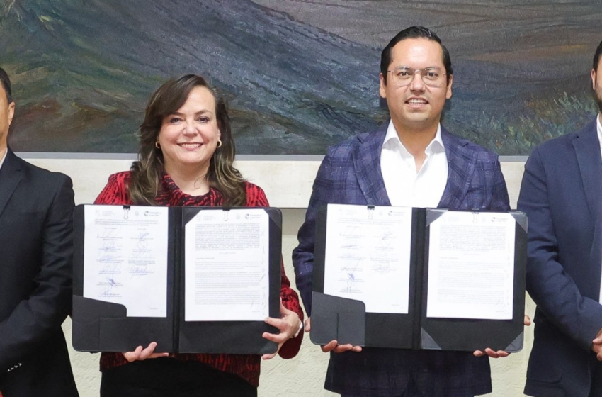  Corregidora y la UAQ refuerzan apoyo educativo con becas y obras