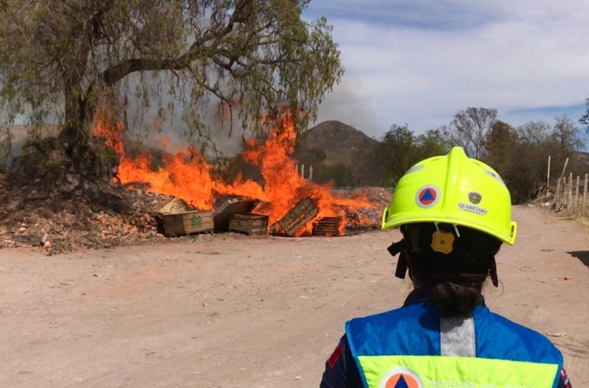  Si se presenta un incendio en tu predio podrías ser sujeto de sanciones