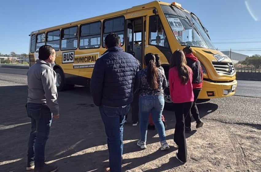  Santa Rosa Jáuregui estrena transporte comunitario gratuito para mejorar la movilidad