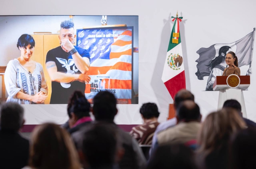  Sheinbaum anuncia impulso al cine mexicano y renovación de Estudios Churubusco