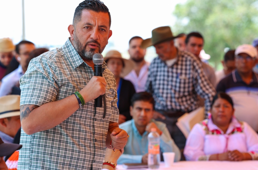 Autoridades estatales abren diálogo con comunidades de Amealco