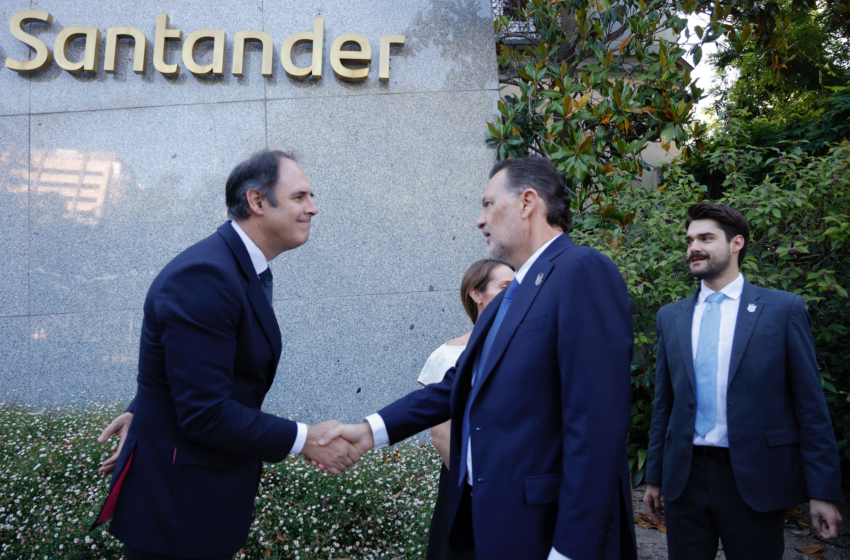  Querétaro y Banco Santander impulsan alianza estratégica para el desarrollo global de talento y empresas