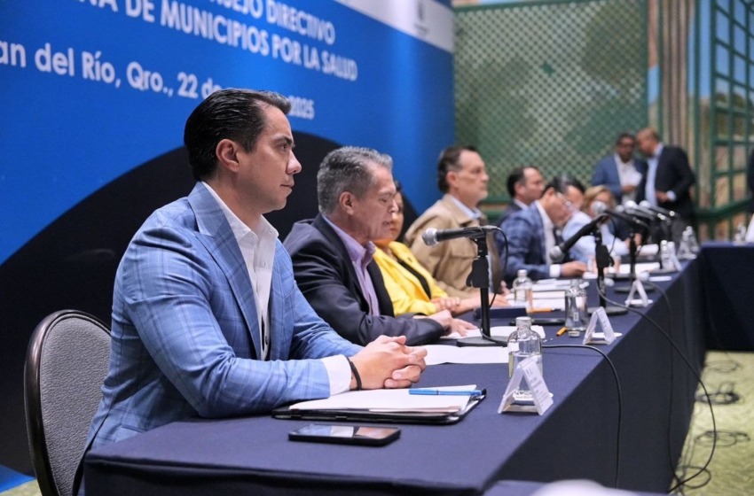 Felifer Macías asume la Vicepresidencia de la Red Queretana de Municipios por la Salud