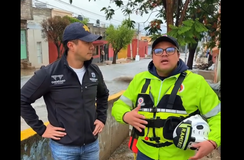  Anuncian millonaria inversión para reforzar el Dren Peñuelas y mitigar escurrimientos en Querétaro