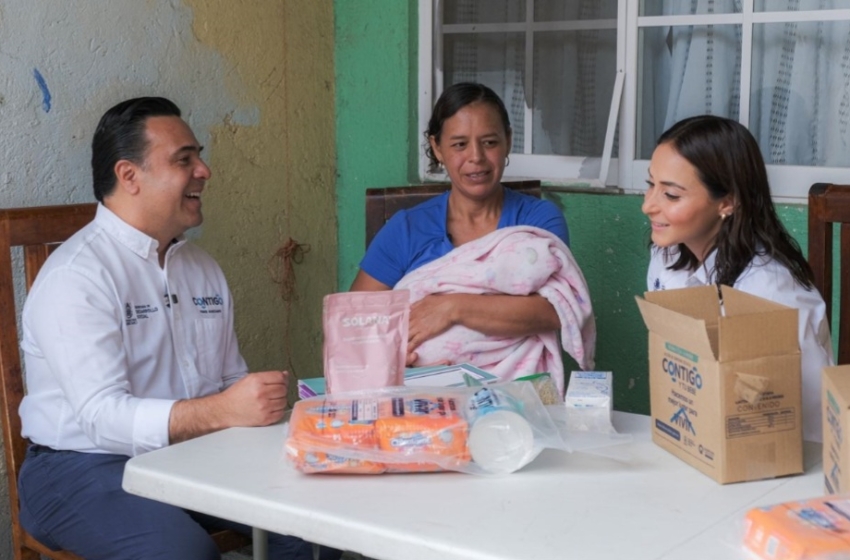  Inicia entrega del programa Contigo y tu bebé