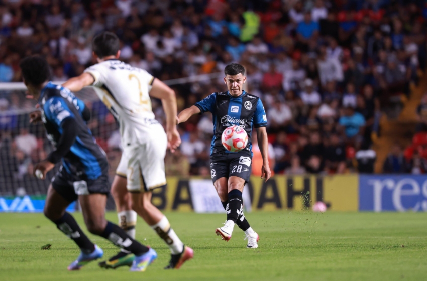  Gallos Blancos cae ante Pumas en el Corregidora en el debut de su nueva directiva