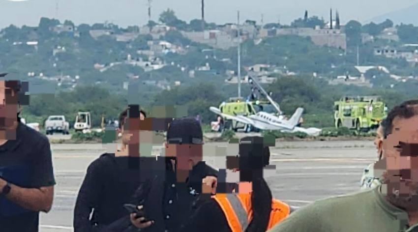 Falla en avión privado provoca desvío de 6 vuelos en el Aeropuerto de Querétaro