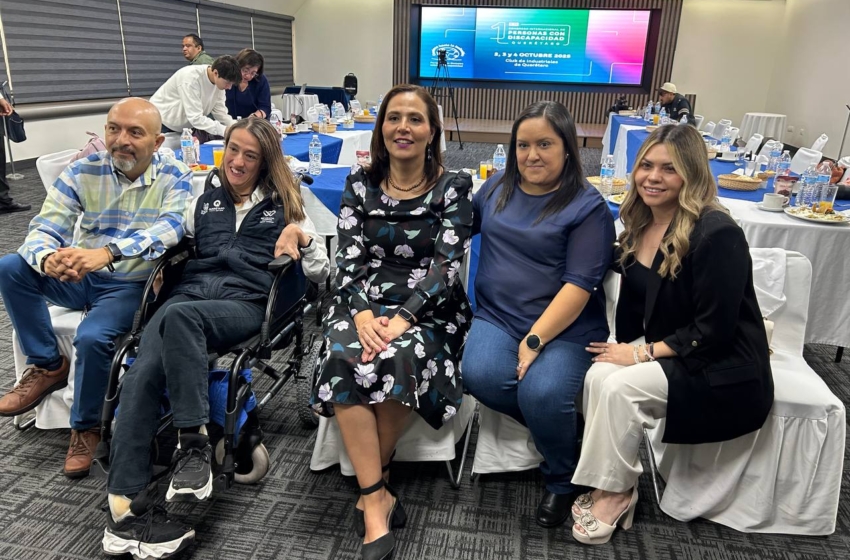  “La inclusión es convivir”: Arranca congreso internacional sobre discapacidad en Querétaro