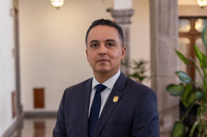  Mauricio Kuri destaca presentación del proyecto hídrico a Noroña por parte de Eric Gudiño