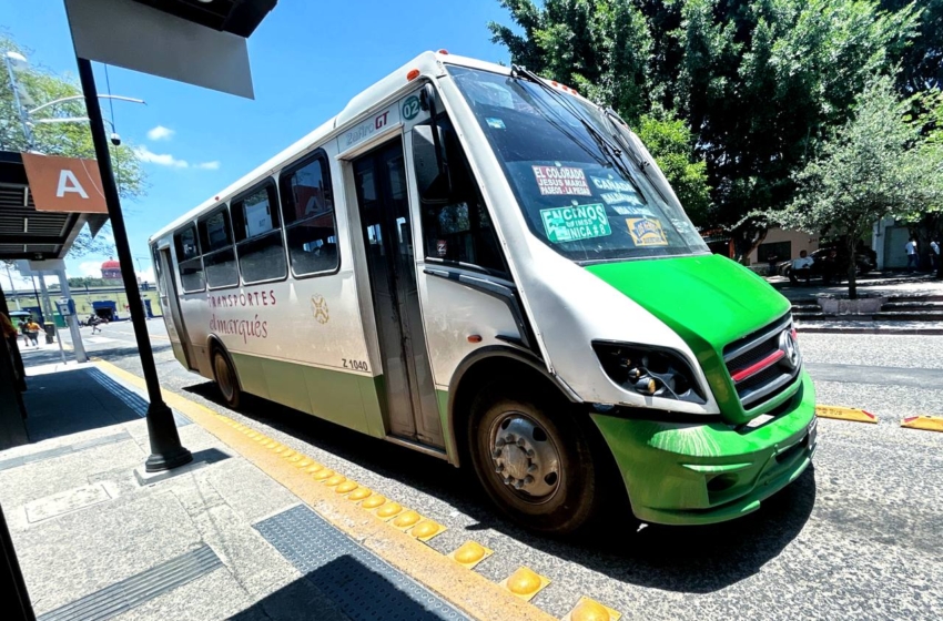  Disminuye 50% el ingreso de autobuses suburbanos al Centro Histórico de Querétaro