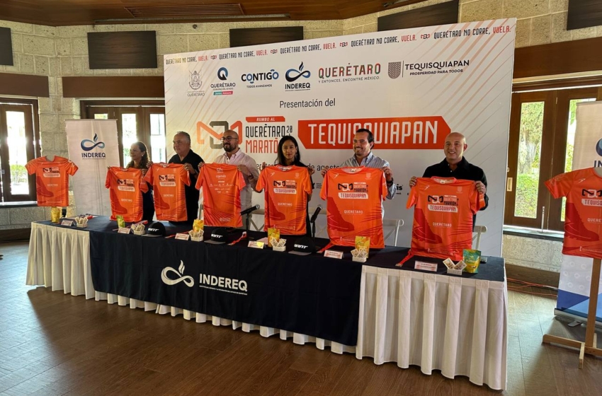  Presentan tercera edición de la carrera de Tequisquiapan rumbo al Querétaro Maratón 2025