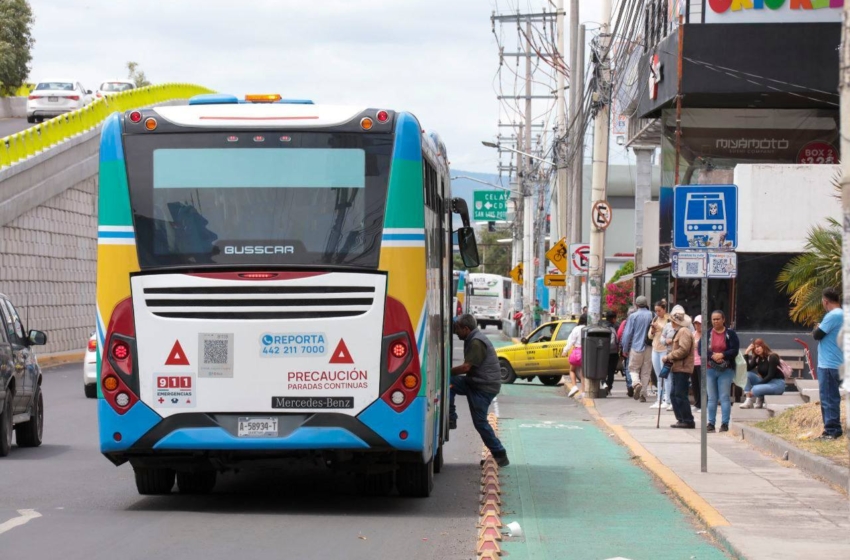  33 unidades de transporte público dañadas por lluvias en Querétaro, reporta Gerardo Cuanalo