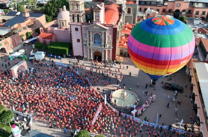  Culmina con éxito la carrera turística de Tequisquiapan rumbo al Querétaro Maratón 2025