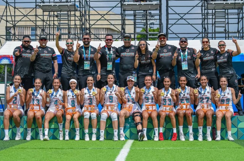  Selección Nacional Femenil de Flag Football consigue el bicampeonato