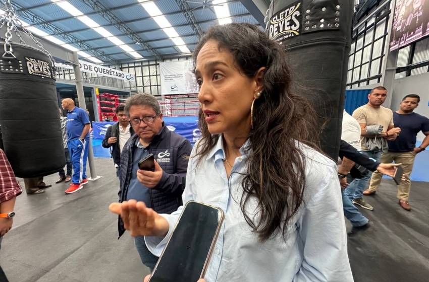  Querétaro enviará carta al Comité Olímpico por el caso del esgrimista Máximo Azuela: Iridia Salazar
